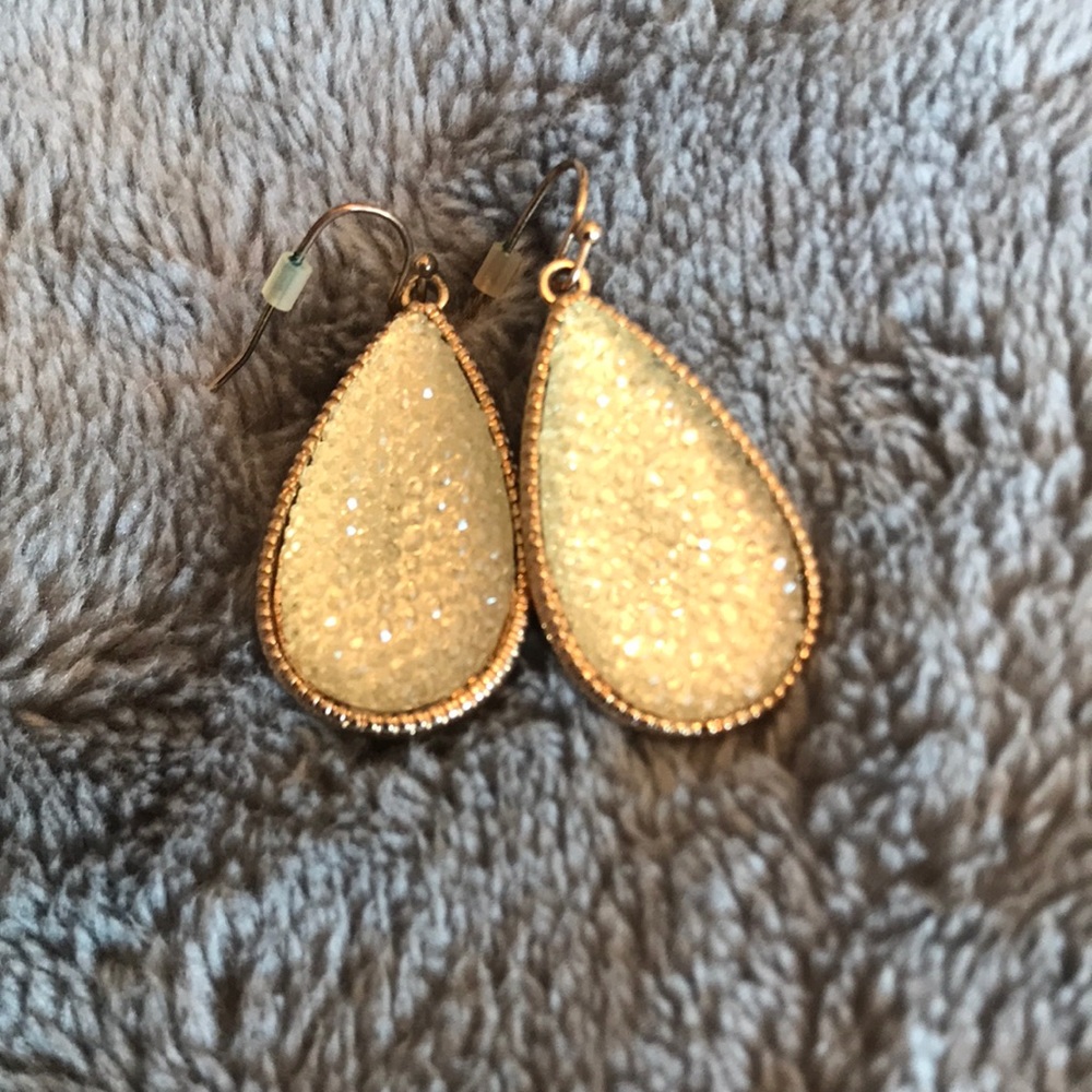 Gold Sparkle Earrings